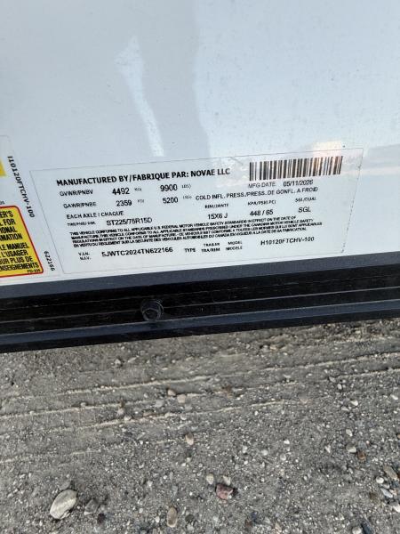 New 2026 H&H Trailers H10120FTCHV-100 Cargo / Enclosed Trailer