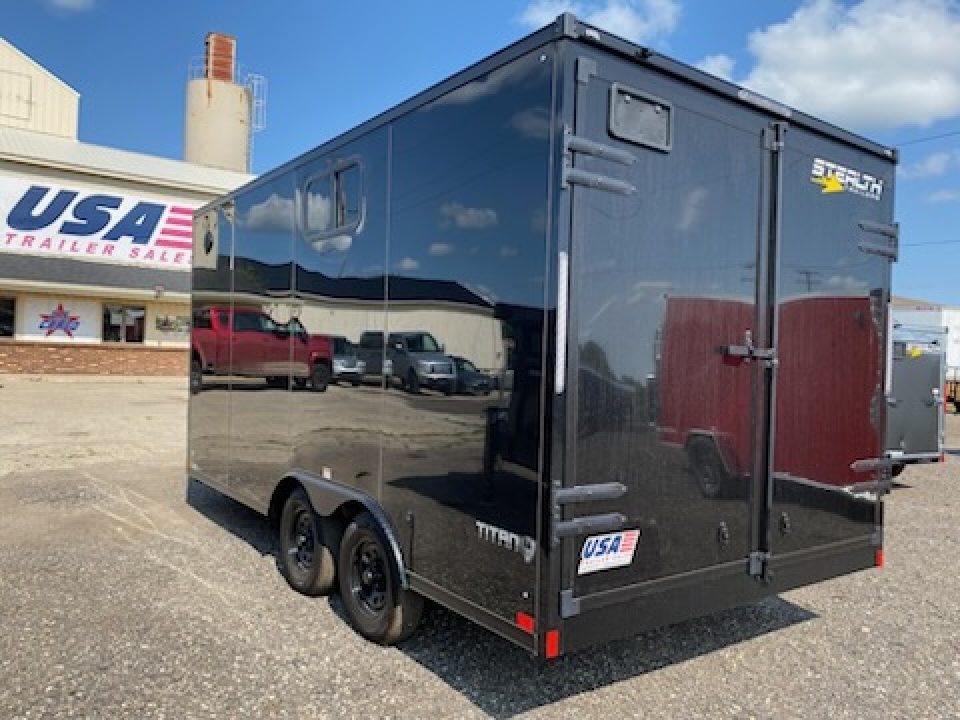 New 2027 Stealth Trailers 8.5x16 Office Trailer 7k Cargo / Enclosed Trailer