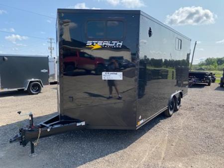 New 2027 Stealth Trailers 8.5x16 Office Trailer 7k Cargo / Enclosed Trailer