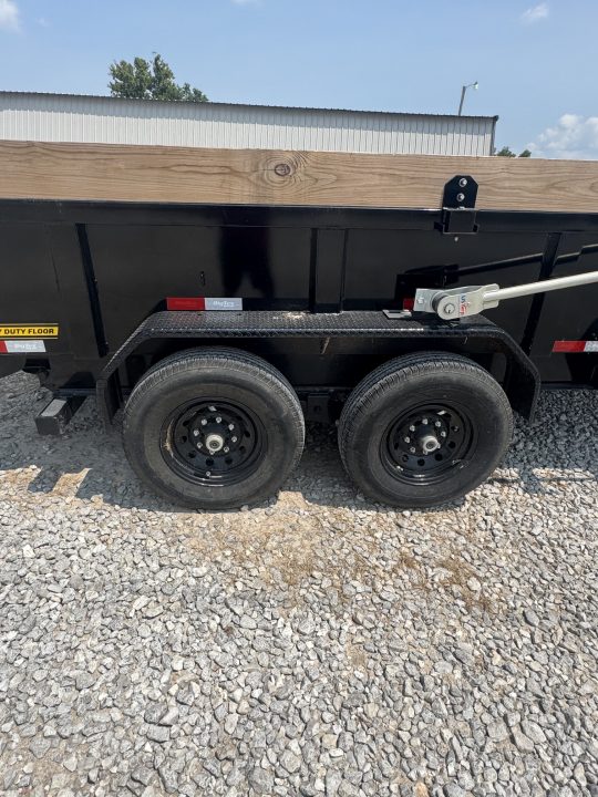 Used 2025 Big Tex Trailers 14XD TANDEM DUMP W/ 24" SIDES/ 7GA FLOOR/ SLIDE IN RAMPS/ 83X14 Dump Trailer