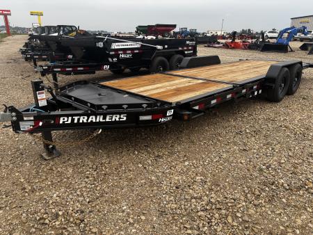 New 2027 PJ Trailers TY1 22’ Tilt Trailer