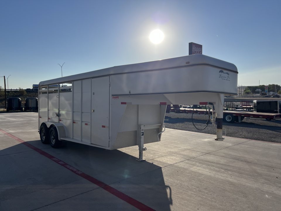 Used 2020 Titan Trailer Horse Trailer Stock / Stock Combo Trailer
