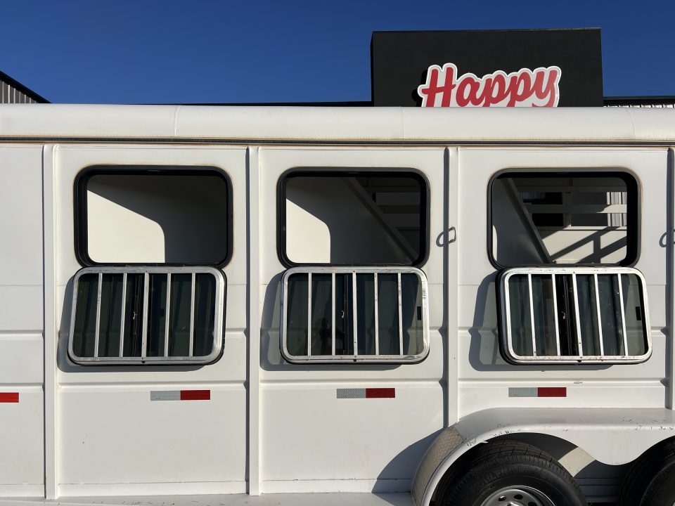 Used 2020 Titan Trailer Horse Trailer Stock / Stock Combo Trailer