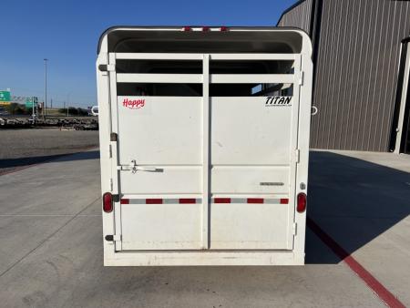 Used 2020 Titan Trailer Horse Trailer Stock / Stock Combo Trailer