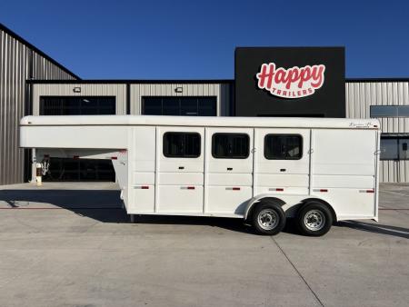 Used 2020 Titan Trailer Horse Trailer Stock / Stock Combo Trailer