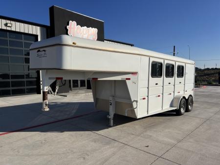 Used 2020 Titan Trailer Horse Trailer Stock / Stock Combo Trailer
