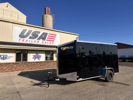 New 2026 Stealth Trailers 6x12 V-Nose w/Ramp Door & 6ft Height Cargo / Enclosed Trailer