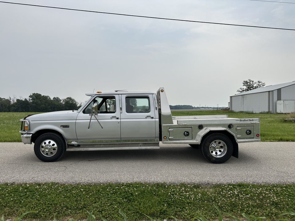 New 2027 Bradford Built 96"x103" Dually Box Removal Aluminum Stepside Truck Bed