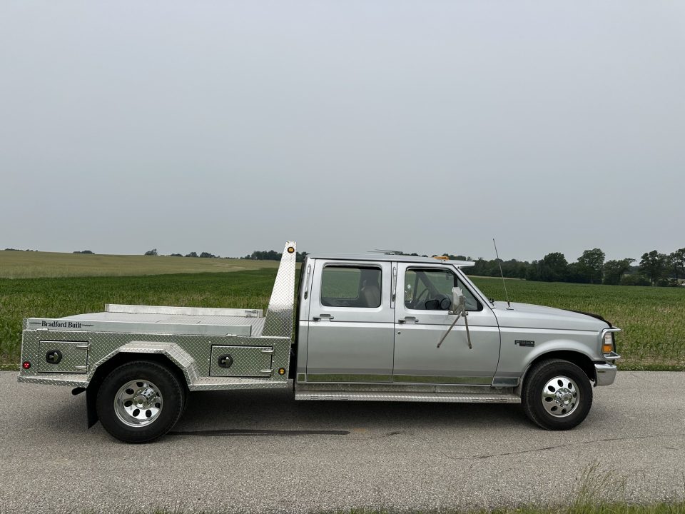 New 2027 Bradford Built 96"x103" Dually Box Removal Aluminum Stepside Truck Bed