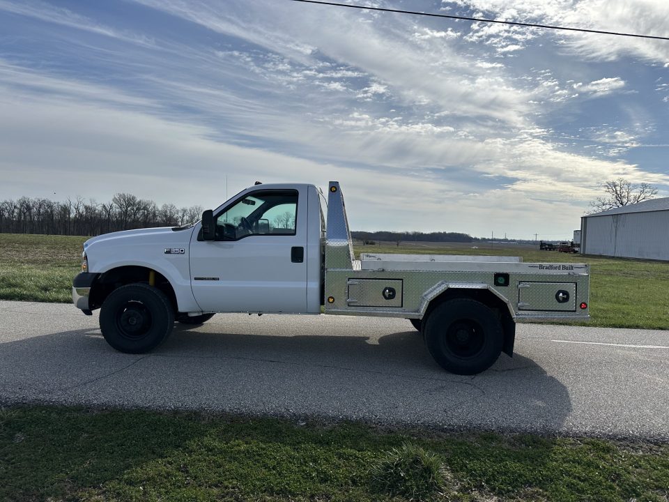 New 2027 Bradford Built 96"x103" Dually Box Removal Aluminum Stepside Truck Bed