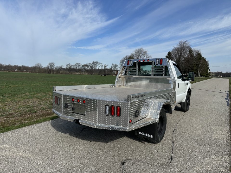 New 2027 Bradford Built 96"x103" Dually Box Removal Aluminum Stepside Truck Bed