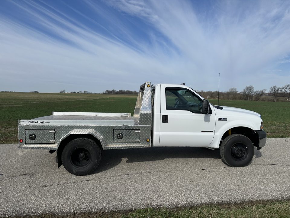 New 2027 Bradford Built 96"x103" Dually Box Removal Aluminum Stepside Truck Bed