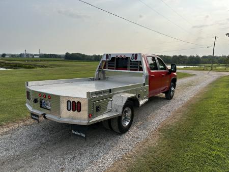 New 2027 Bradford Built 96"x103" Dually Box Removal Aluminum Stepside Truck Bed