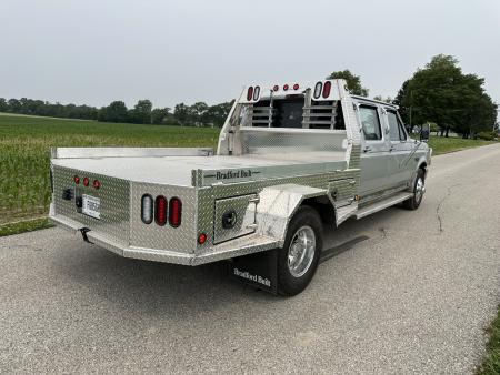 New 2027 Bradford Built 96"x103" Dually Box Removal Aluminum Stepside Truck Bed