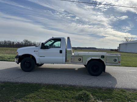 New 2027 Bradford Built 96"x103" Dually Box Removal Aluminum Stepside Truck Bed