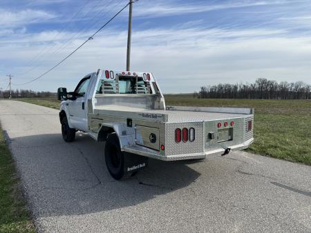 New 2027 Bradford Built 96"x103" Dually Box Removal Aluminum Stepside Truck Bed