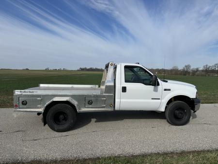 New 2027 Bradford Built 96"x103" Dually Box Removal Aluminum Stepside Truck Bed