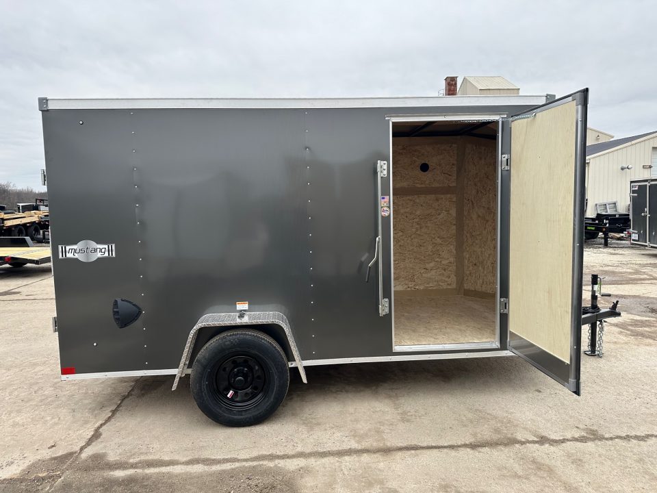 New 2027 Stealth Trailers 6x12 V-Nose w/Ramp Door Cargo / Enclosed Trailer