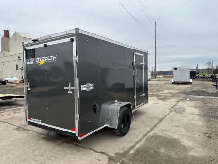 New 2027 Stealth Trailers 6x12 V-Nose w/Ramp Door Cargo / Enclosed Trailer
