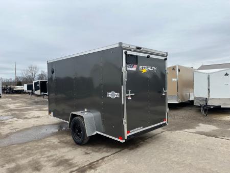 New 2027 Stealth Trailers 6x12 V-Nose w/Ramp Door Cargo / Enclosed Trailer