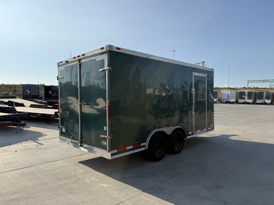 Used 2014 Haulmark 8.5x16+2V Cargo / Enclosed Trailer 7' interior height