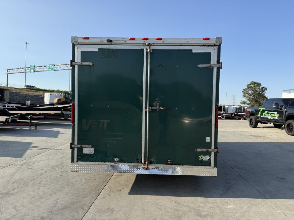 Used 2014 Haulmark 8.5x16+2V Cargo / Enclosed Trailer 7' interior height