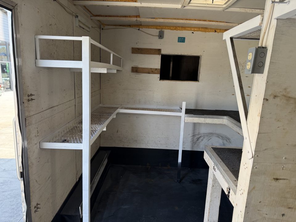 Used 2014 Haulmark 8.5x16+2V Cargo / Enclosed Trailer 7' interior height
