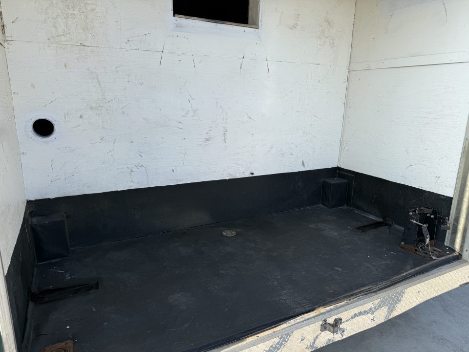 Used 2014 Haulmark 8.5x16+2V Cargo / Enclosed Trailer 7' interior height