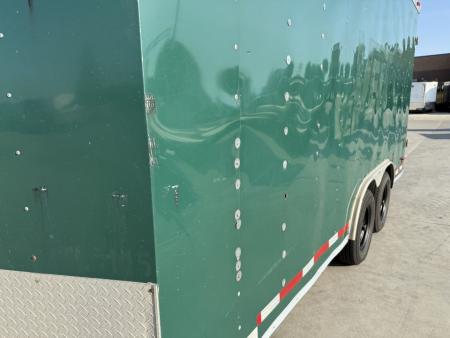 Used 2014 Haulmark 8.5x16+2V Cargo / Enclosed Trailer 7' interior height