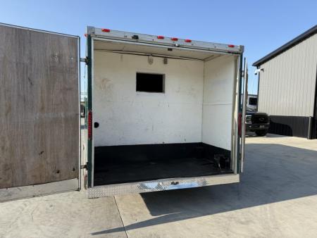 Used 2014 Haulmark 8.5x16+2V Cargo / Enclosed Trailer 7' interior height