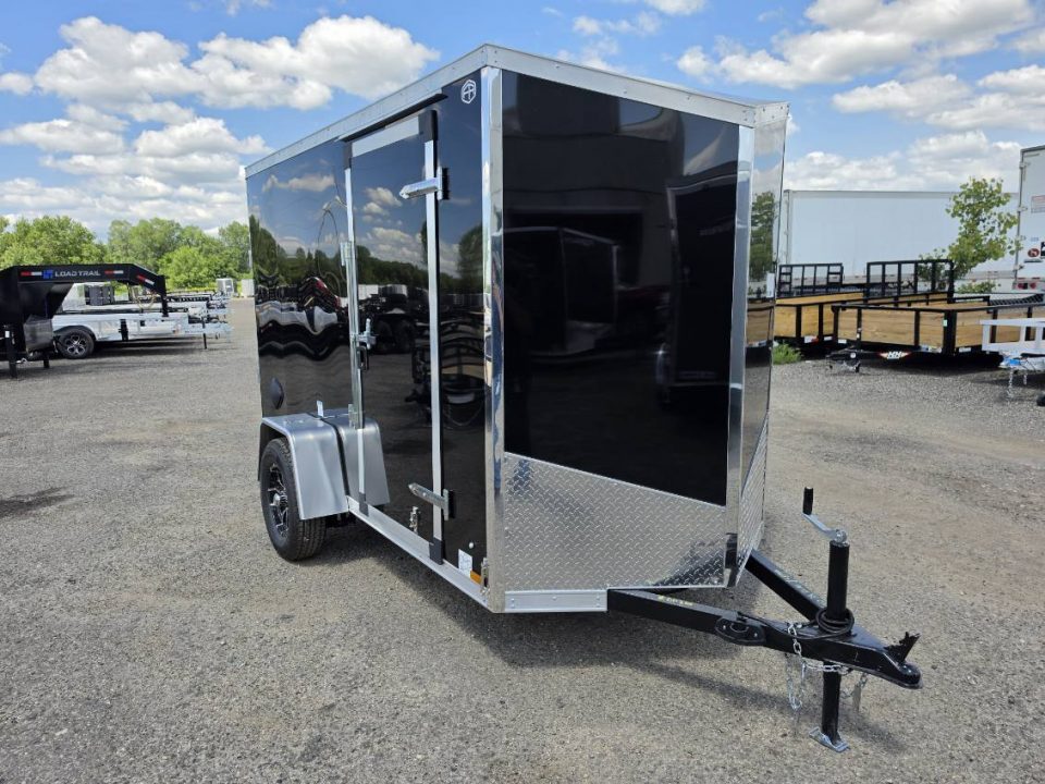 New 2027 US Cargo 5x10 V-Nose 3k w/Ramp & Side Door Cargo / Enclosed Trailer