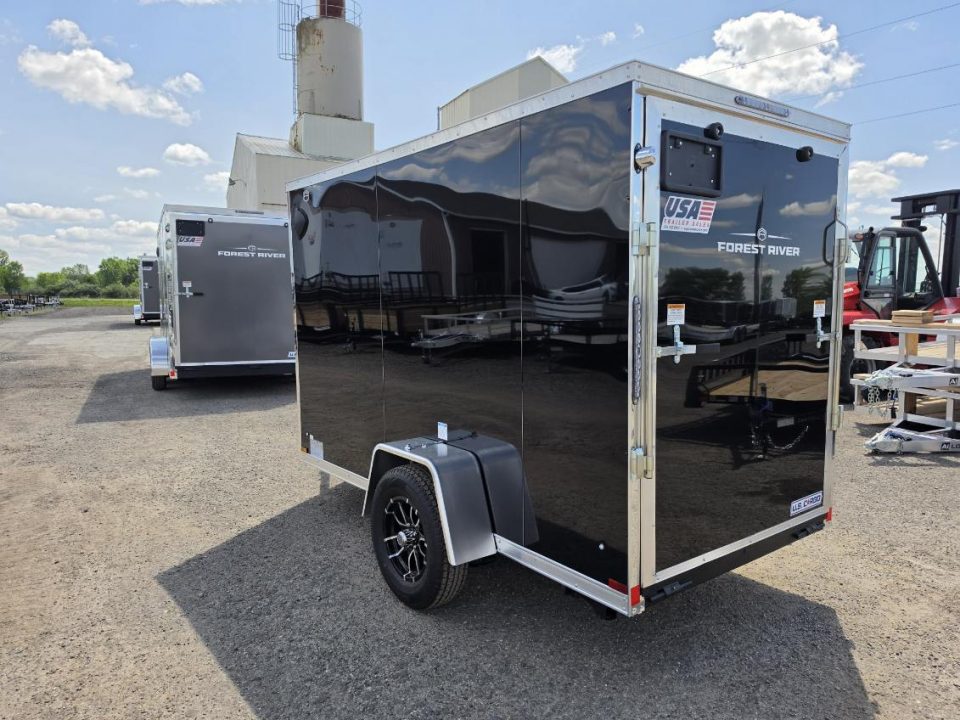 New 2027 US Cargo 5x10 V-Nose 3k w/Ramp & Side Door Cargo / Enclosed Trailer