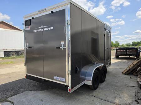 New 2027 US Cargo 7x14 V-Nose Ramp Door 7k W/7Ft Interior Cargo / Enclosed Trailer