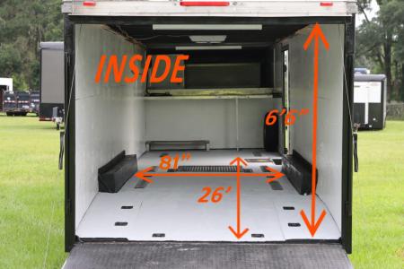 Used 1995 8.5X36 Pace American RACR TRAILER