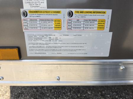 New 2027 US Cargo 7x16 V-Nose 7k W/Ramp Door & 7ft Height Cargo / Enclosed Trailer