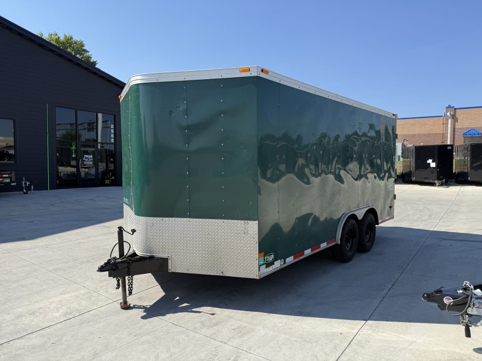 Used 2014 Haulmark 8.5x16+2V Cargo / Enclosed Trailer