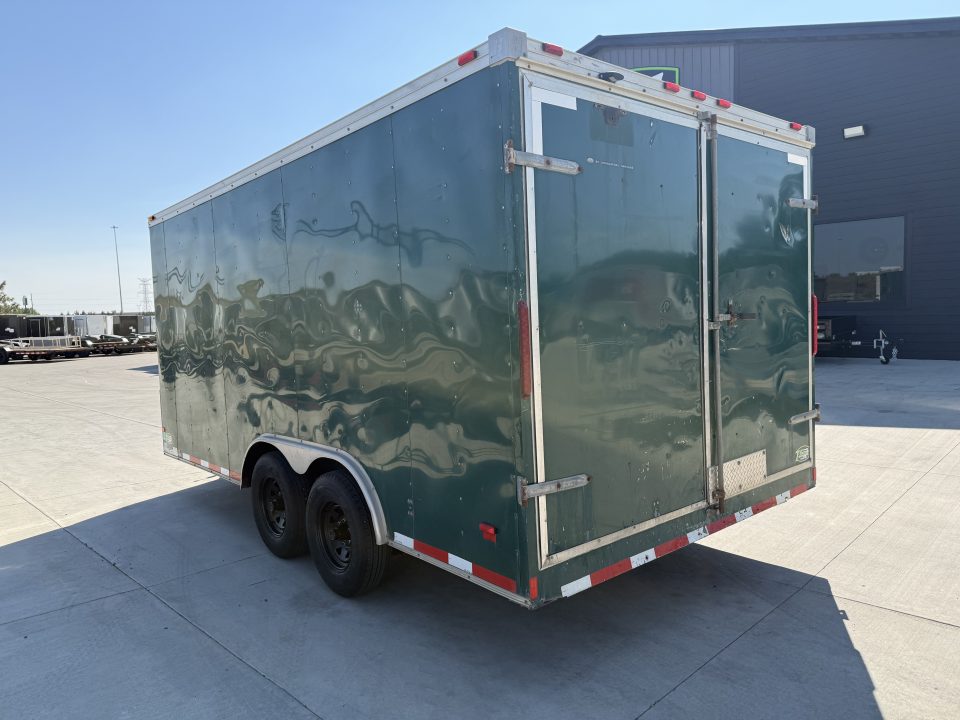 Used 2014 Haulmark 8.5x16+2V Cargo / Enclosed Trailer