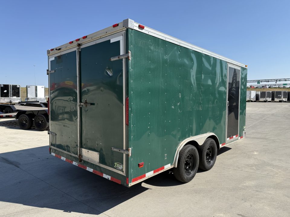 Used 2014 Haulmark 8.5x16+2V Cargo / Enclosed Trailer