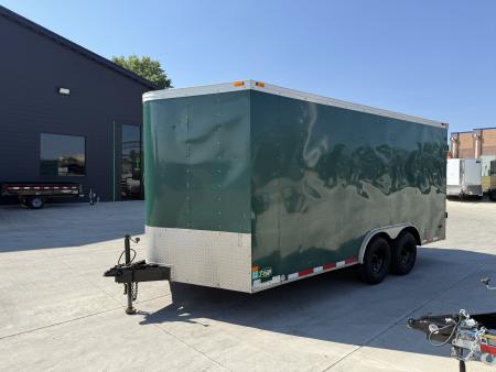Used 2014 Haulmark 8.5x16+2V Cargo / Enclosed Trailer