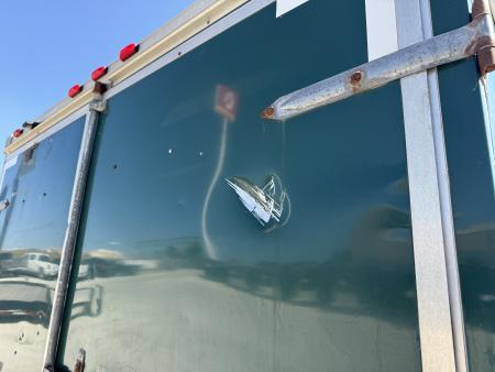 Used 2014 Haulmark 8.5x16+2V Cargo / Enclosed Trailer