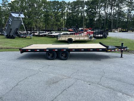 New 2027 Big Tex 14OA-20 Deckover Trailer, 8.5ft Wide x 20ft Long with 7ft Ramps & #11,175 lbs Payload