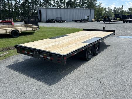 New 2027 Big Tex 14OA-20 Deckover Trailer, 8.5ft Wide x 20ft Long with 7ft Ramps & #11,175 lbs Payload