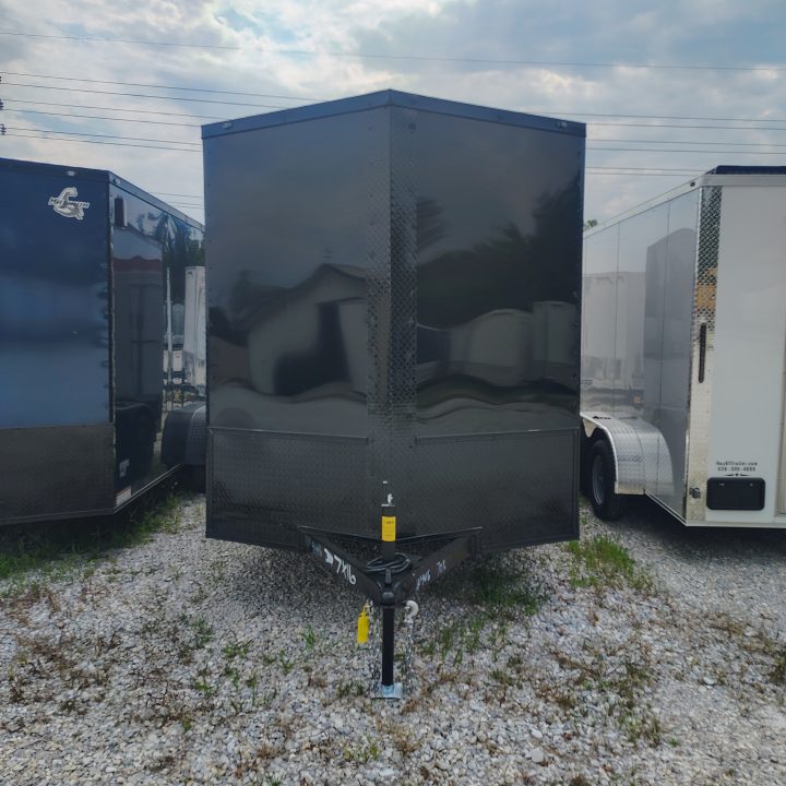 New 2027 Steel Pines Cargo 7x16 TA, 7' interior height, 3.5k axles, .080 polycore exterior Cargo / Enclosed Trailer