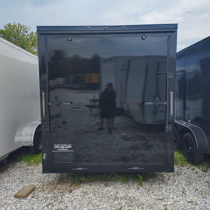 New 2027 Steel Pines Cargo 7x16 TA, 7' interior height, 3.5k axles, .080 polycore exterior Cargo / Enclosed Trailer