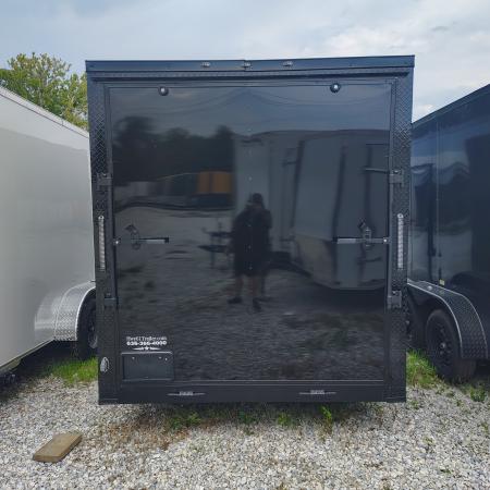 New 2027 Steel Pines Cargo 7x16 TA, 7' interior height, 3.5k axles, .080 polycore exterior Cargo / Enclosed Trailer