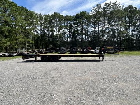 New 2027 Big Tex 22GN Gooseneck Flatbed Trailer, 28ft Deck + 5ft Dovetail with Mega Ramps