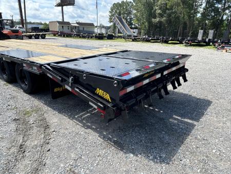 New 2027 Big Tex 22GN Gooseneck Flatbed Trailer, 28ft Deck + 5ft Dovetail with Mega Ramps