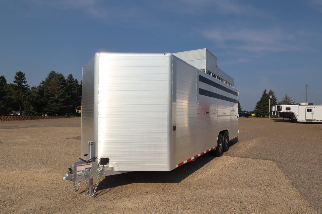 Used 2021 Hillsboro 27' Stock/Combo Horse Trailer