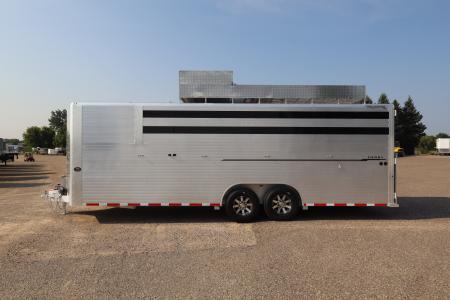 Used 2021 Hillsboro 27' Stock/Combo Horse Trailer
