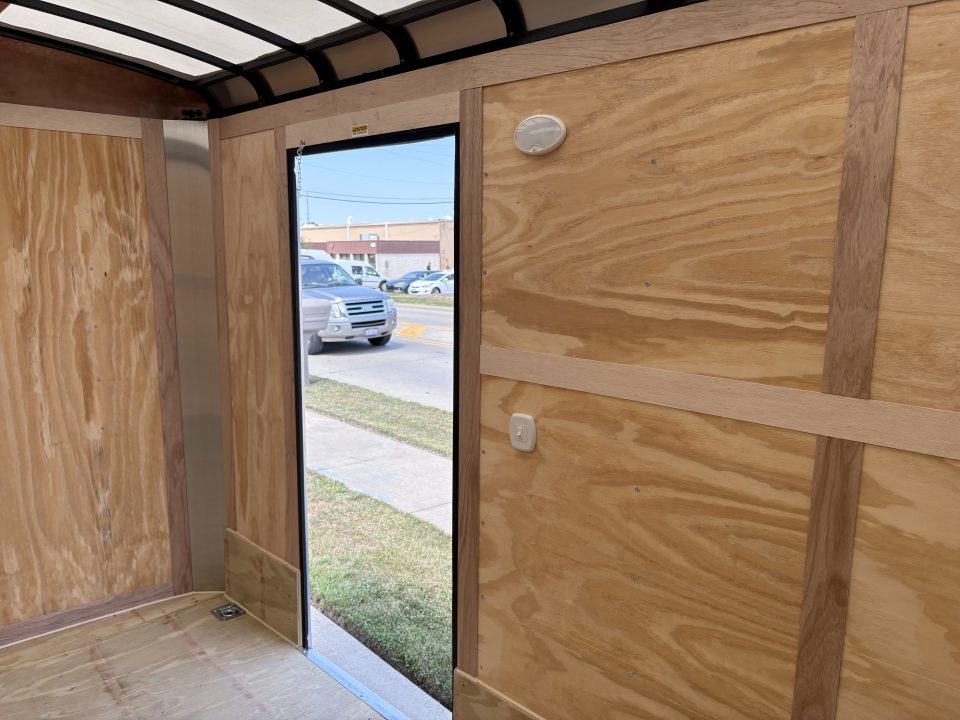 New 2027 Haul About Trailers 7X16 LEOPARD W/LANDSCAPING PACKAGE Cargo / Enclosed Trailer